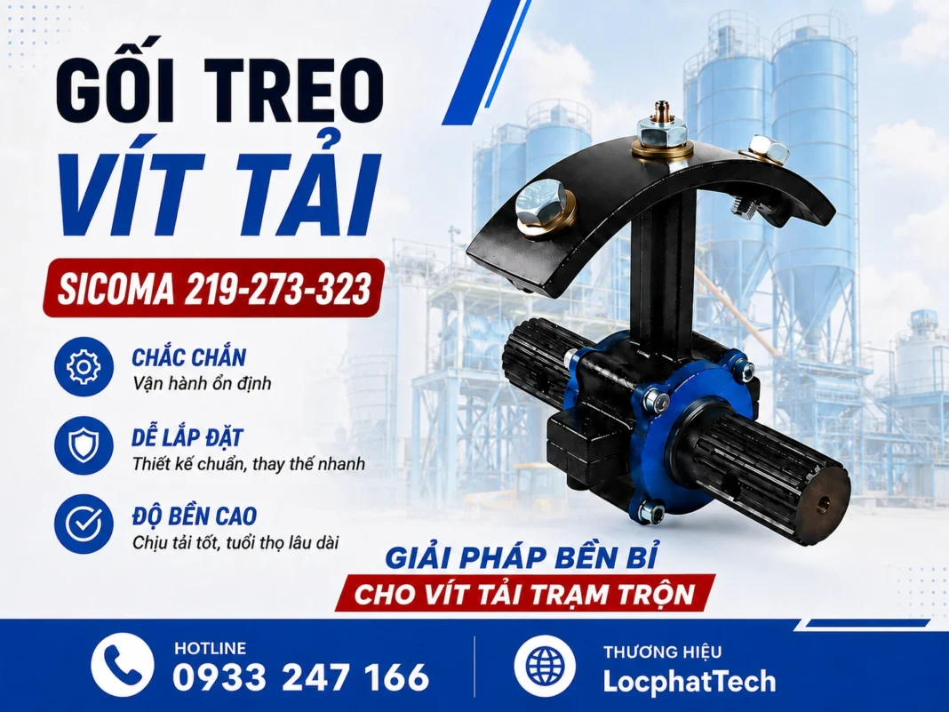 Gối treo vít tải Sicoma