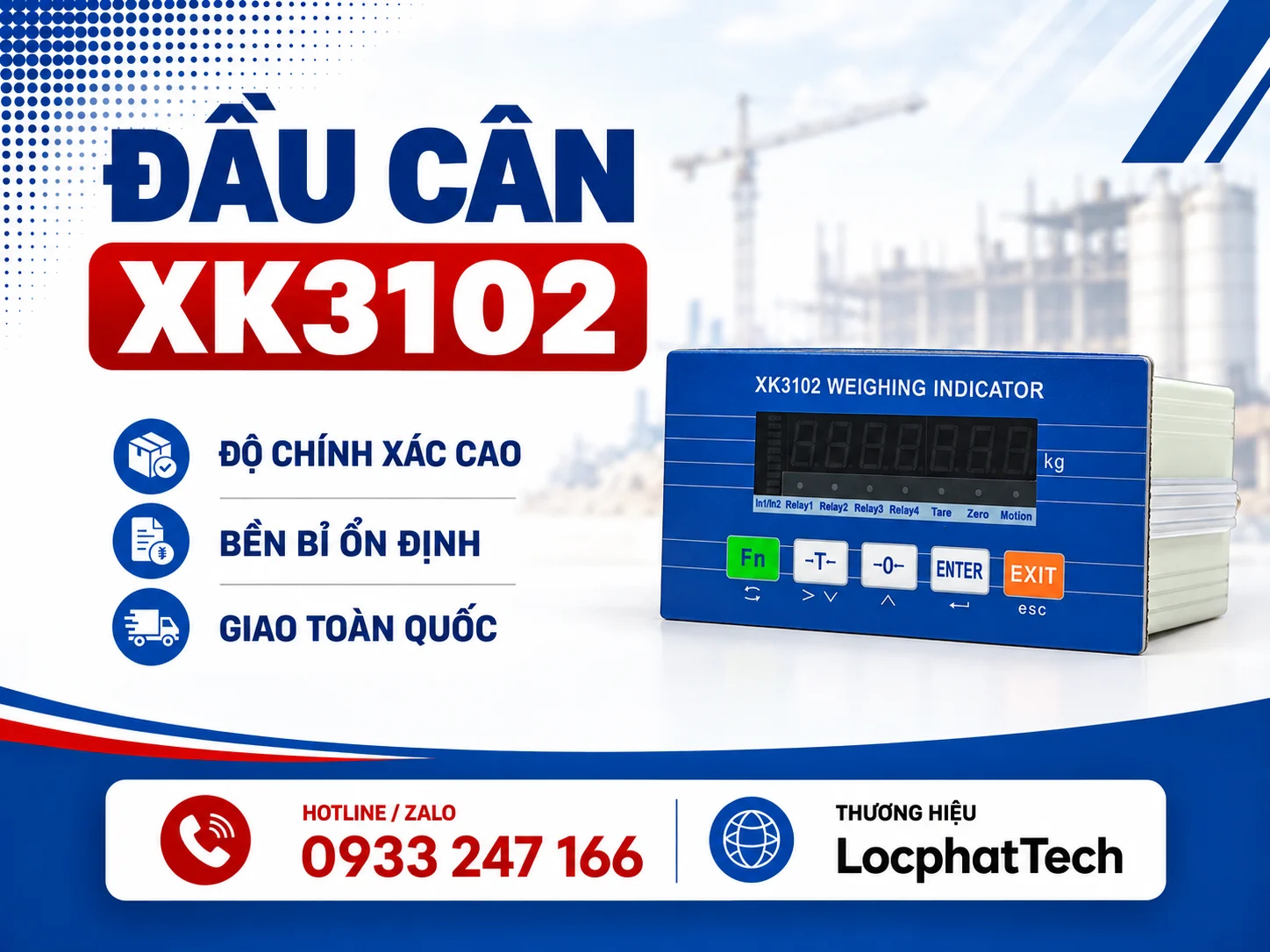 Đầu cân XK3102 Đầu cân XK3102